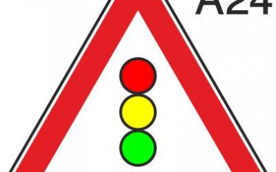 Пътен знак А24 – Светофар