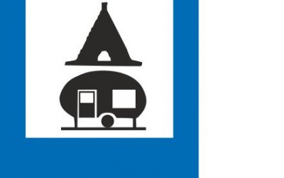 Пътен знак Е14 – Къмпинг за палатки и туристически ремаркета